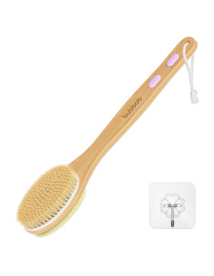 Cepillo para Espalda Bubbob con Mango Largo 43 cm - Exfoliador Ducha