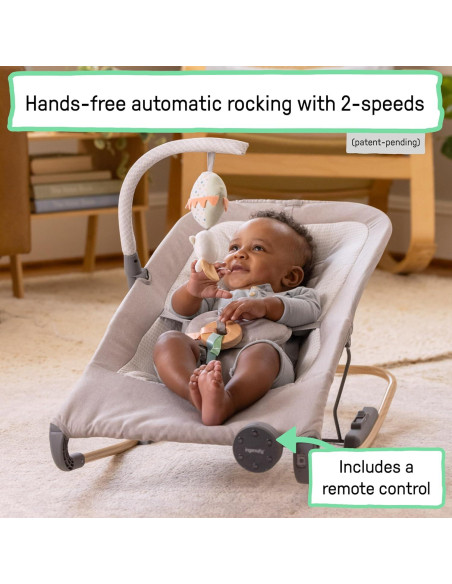 Silla Automática para Bebés Ingenuity Keep Inmotion - Vibración y Música Silla Automática para Bebés Ingenuity Keep Inmotion - Vibración y Música