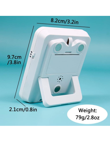 Temporizador de Cocina Digital FCXJTU Triple 3 Canales 100 Horas