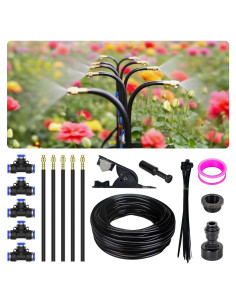 Sistema de Riego por Goteo LASTOOLS 5.03m Ajustable 360