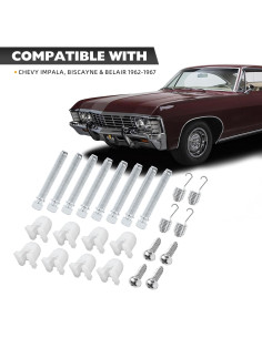 Kit Ajustadores de Faros CHENACC para Chevy Impala 1962-1967 2