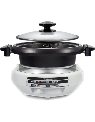 Sartén Eléctrica Zojirushi Gourmet d'Expert Hot Pot 2 en 1
