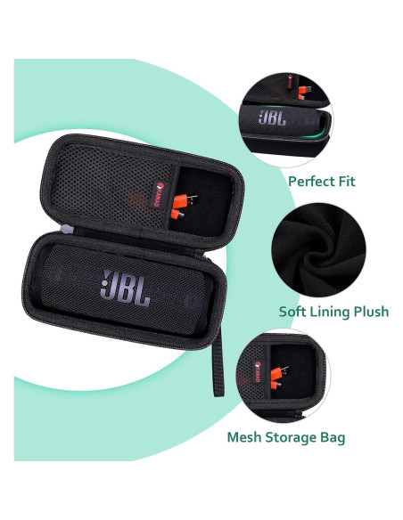 Funda Dura XANAD para Altavoz JBL Flip 7/6/5 - Impermeable Funda Dura XANAD para Altavoz JBL Flip 7/6/5 - Impermeable