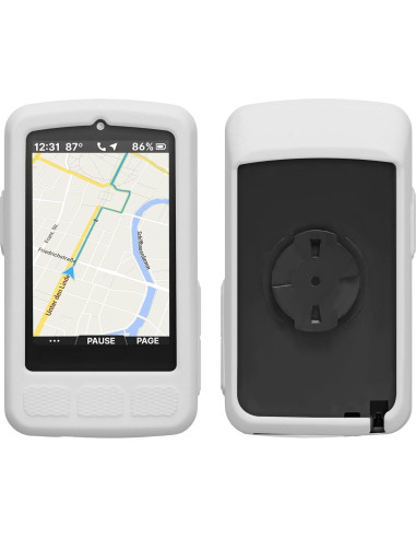 Funda de Silicona kwmobile para GPS Wahoo Elemnt Roam V3