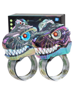 Walkie Talkies de Dinosaurio BoomCaCa para Niños 2 Paquete