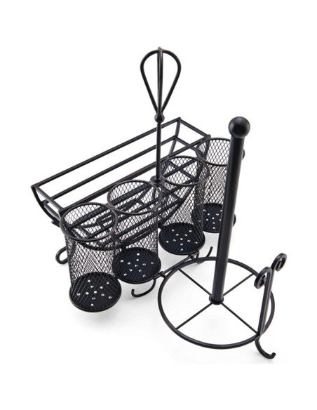 Caddy de Almacenamiento para Platos Gourmet Basics Mikasa Avilla Caddy de Almacenamiento para Platos Gourmet Basics Mikasa Avilla