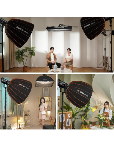 Kit de Iluminación Profesional Godox SL150III 160W LED