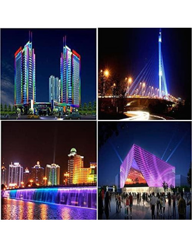 Tira LED WS2812B 5m 150LEDs RGB IP65 SMD 5050 Negro