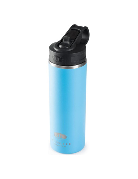 Botella de Agua Aislada GSI Outdoors Microlite 710 ml Zafiro Botella de Agua Aislada GSI Outdoors Microlite 710 ml Zafiro