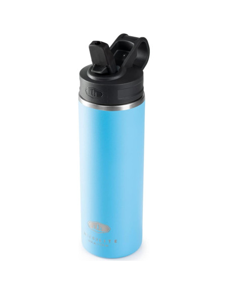 Botella de Agua Aislada GSI Outdoors Microlite 710 ml Zafiro Botella de Agua Aislada GSI Outdoors Microlite 710 ml Zafiro