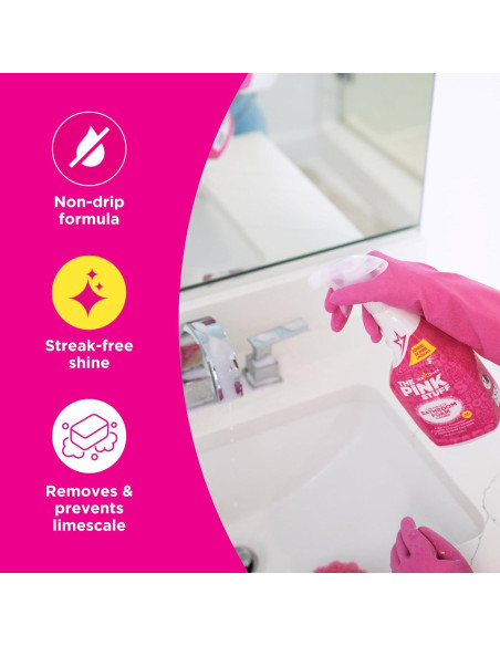 Limpiador de Espuma Stardrops para Baño 750ml Paquete de 2 Limpiador de Espuma Stardrops para Baño 750ml Paquete de 2
