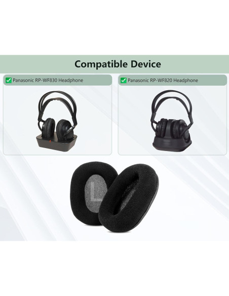 Almohadillas de Reemplazo para Auriculares Panasonic RP-WF820 RP-WF830 Almohadillas de Reemplazo para Auriculares Panasonic RP-WF820 RP-WF830