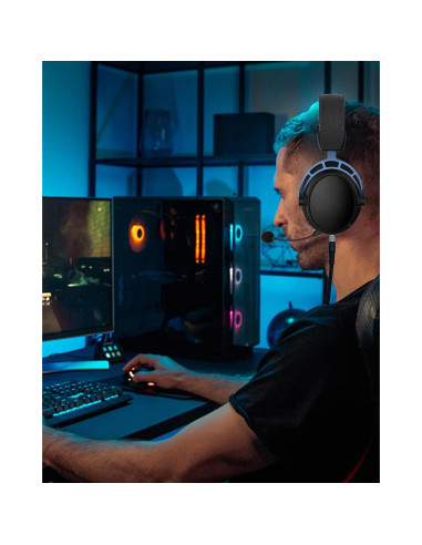 Cable Auxiliar de Audio 2M SPTSSWET para Auriculares Gaming