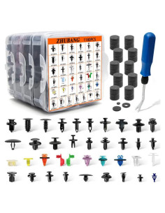 Kit de Clips de Retención 1281PCS ZHUBANG para Automóviles