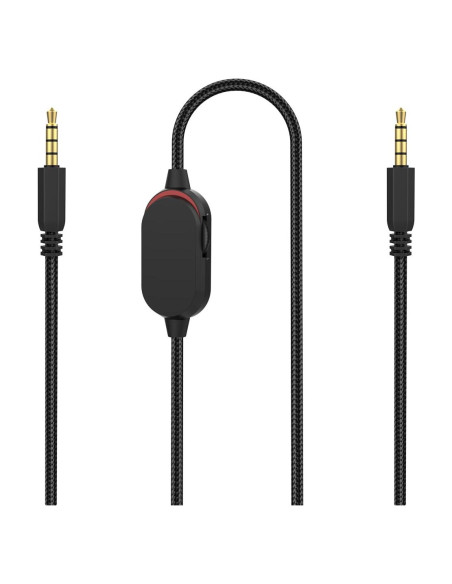 Cable de Auriculares Gaming Lusgawer AW920H 1.68m con Control de Volumen Cable de Auriculares Gaming Lusgawer AW920H 1.68m con Control de Volumen