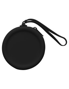 Funda de Silicona para Auriculares In-Ear kwmobile - Negro