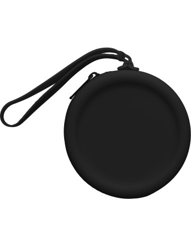 Funda de Silicona para Auriculares In-Ear kwmobile - Negro