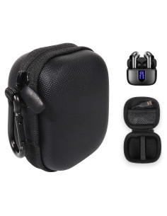 Funda Inalámbrica Alltravel para Auriculares TOZO y TAGRY - Negro