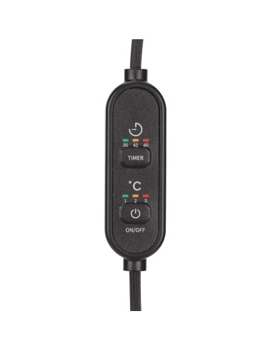 Ratón Calentado USB Cuifati 1600DPI Ergonómico Ajustable