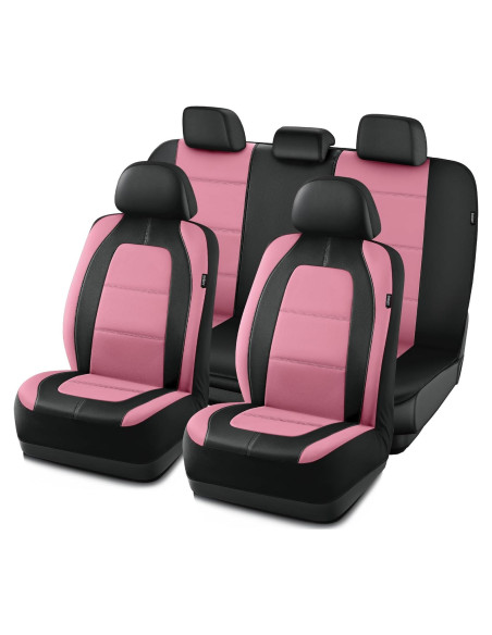 Cubierta de Asiento de Coche Road Comforts Rosa Juego Completo Cubierta de Asiento de Coche Road Comforts Rosa Juego Completo