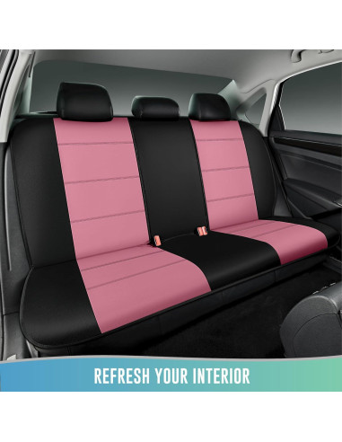Cubierta de Asiento de Coche Road Comforts Rosa Juego Completo
