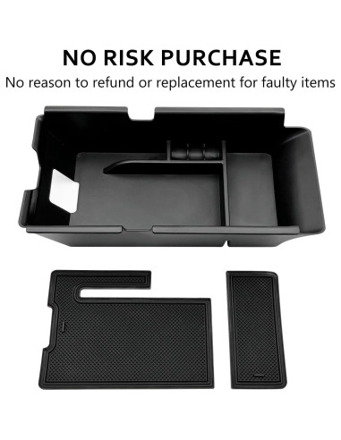Organizador de Consola Central EVTIME para Camry 2024-2025 Negro
