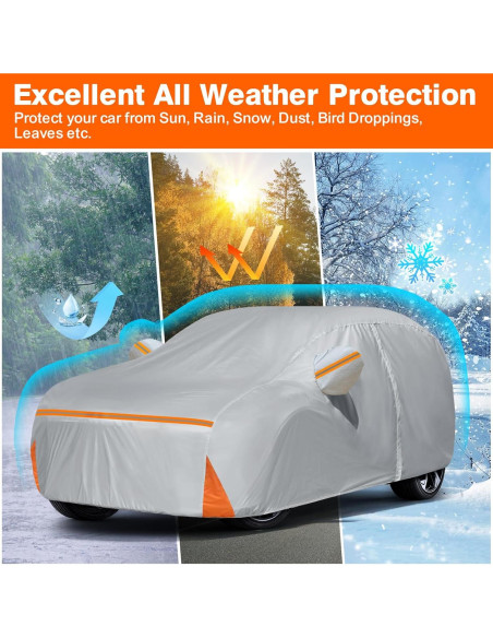 Funda de Coche Impermeable BETERNY para BMW X1 2009-2025 Funda de Coche Impermeable BETERNY para BMW X1 2009-2025