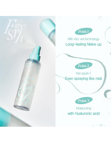 Spray Fijador de Maquillaje Espoir Fresh Setting 100 ml