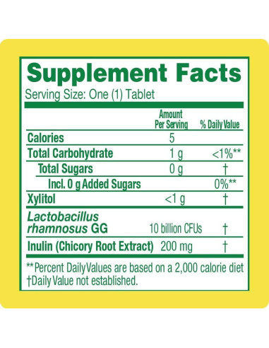 Culturelle Probioticos Masticables 24 Conteo - Salud Digestiva