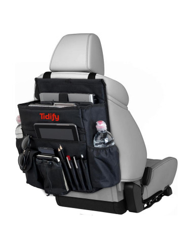 Organizador de Asiento Trasero Tidify - Almacenamiento para Laptop y Tabletas