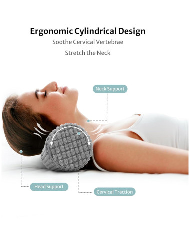 Almohada de Cuello Blissful Diary Espuma Viscoelástica 45.72 cm