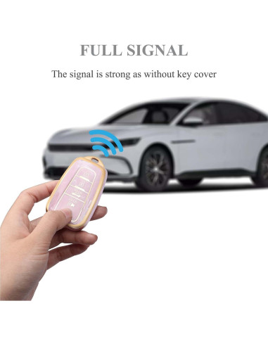 Cubierta de llavero Toyota 2009-2019 - Funda TPU 4 botones