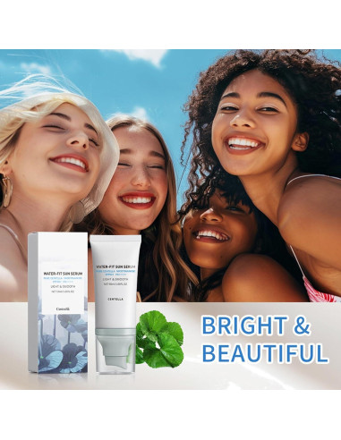 Protector Solar Facial SPF50 PA++++ Loobexery 50ml x2 Centella