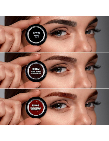 Pomada para Cejas Ruby Kisses Go Brow Marrón Oscuro 49g Pomada para Cejas Ruby Kisses Go Brow Marrón Oscuro 49g