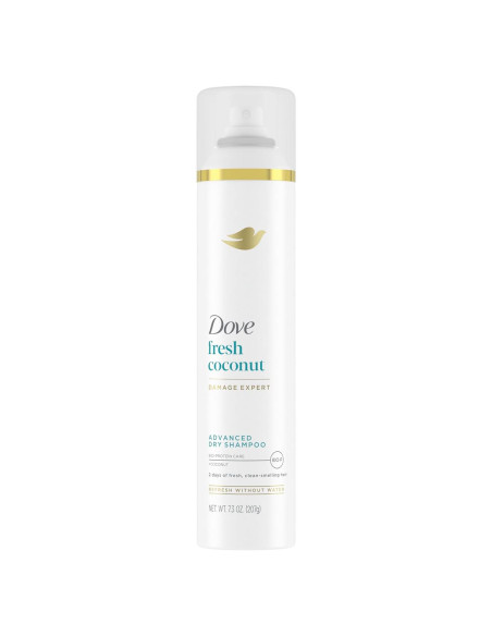 Champú Seco Dove Coco Fresco 207 g - Revitaliza el Cabello Champú Seco Dove Coco Fresco 207 g - Revitaliza el Cabello