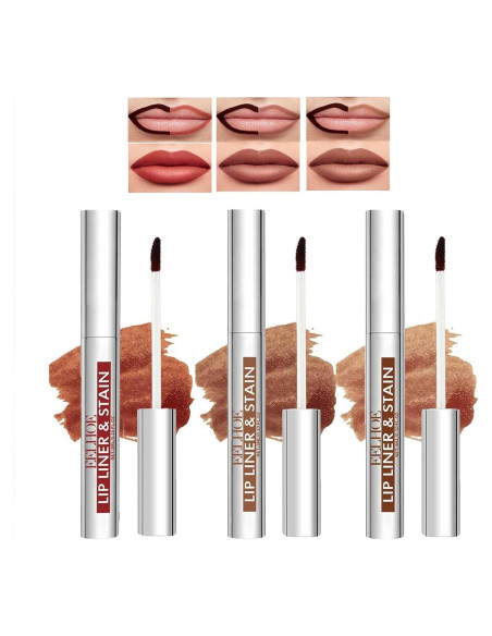 Delineador de Labios en Gel KTouler 3 Colores Hidratante Delineador de Labios en Gel KTouler 3 Colores Hidratante