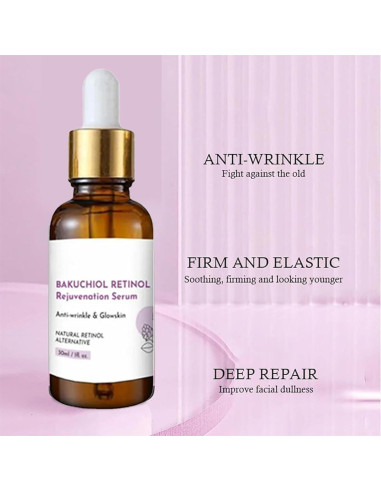 Suero de Rejuvenecimiento Bakuchiol Retinol 30ml x2 - MrCuvaryas