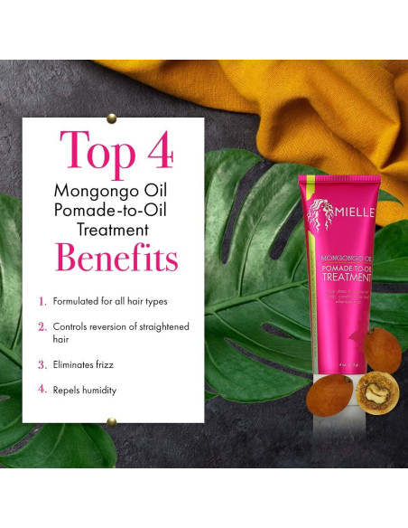 Pomada Aceite de Mongongo Mielle Organics 113g - Hidratante Cabello Pomada Aceite de Mongongo Mielle Organics 113g - Hidratante Cabello