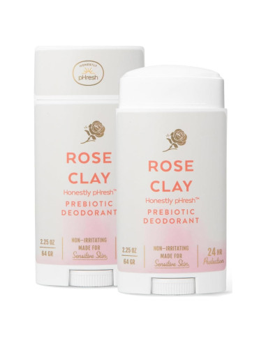 Desodorante Natural Honestly pHresh Rosa 70.87 g - Vegano y Sin Aluminio