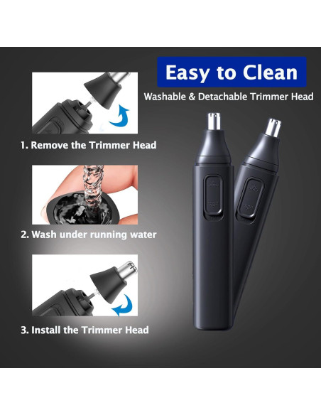Recortador de Vello Nasal y Auricular iKakocus USB Recargable Recortador de Vello Nasal y Auricular iKakocus USB Recargable