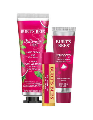 Set de Cuidado Labial Burt's Bees Merry Melon - 3 Productos
