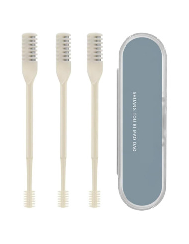 Cortador de Vello Nasal Manual DPWOUM con Caja de Almacenamiento
