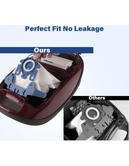 6 Bolsas de Reemplazo GN 3D AirClean XBWW para Aspiradoras Miele 6 Bolsas de Reemplazo GN 3D AirClean XBWW para Aspiradoras Miele