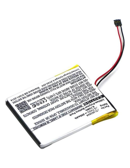 Batería recargable 200mAh TL363844 para termostato Nest Gen 1 Batería recargable 200mAh TL363844 para termostato Nest Gen 1