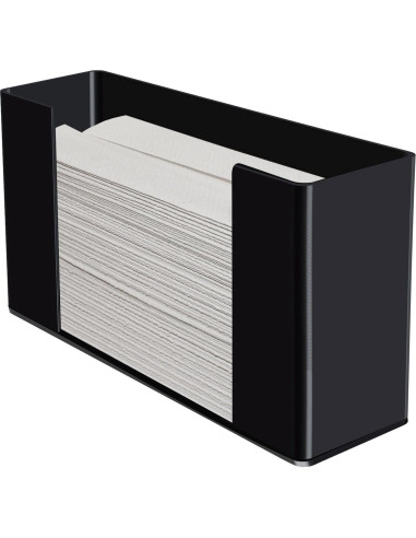 Dispensador de Toallas de Papel Kantek Acrílico Negro 29.2x17.1cm