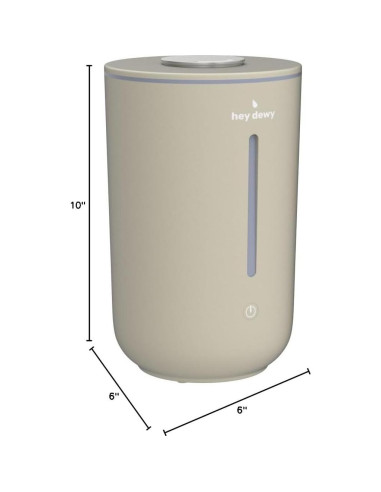 Humidificador Ultrasónico Hey Dewy - Niebla Fría 1.54L Arena