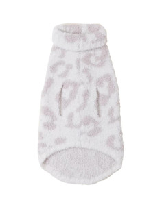 Suéter para Mascotas Barefoot Dreams Mediano Crema-Piedra 2