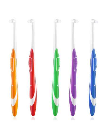 Cepillos de Dientes Interespaciales Ouligay 5 Piezas 16 cm Cepillos de Dientes Interespaciales Ouligay 5 Piezas 16 cm