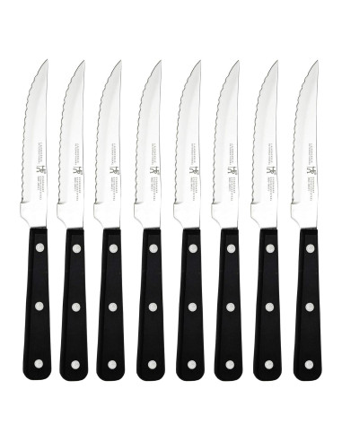 Juego de cuchillos de carne HENCKELS 8 piezas 12.7 cm acero