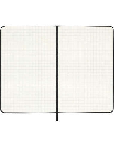 Cuaderno Moleskine Clásico Pocket Tapa Dura Cuadrícula Negro 192 Páginas